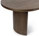 Classic Home Estelle Soft Cocoa 84" Oval Dining Table-4