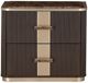 Michael Amini® West Kensington Medium Espresso 2-Drawer Nightstand-5