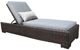 CabanaCoast® Customizable Louvre Wicker Outdoor Chaise Lounge Chair-0