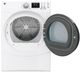 GE® Front Load Electric Dryer-White-3