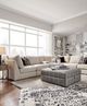 Signature Design by Ashley® Kellway Bisque Storage Ottoman-5