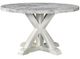 Steve Silver Co. Canova Gray Dining Table with White Base-0