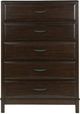 Benchcraft® Vanmore Dark Brown 5-Drawer Chest-2