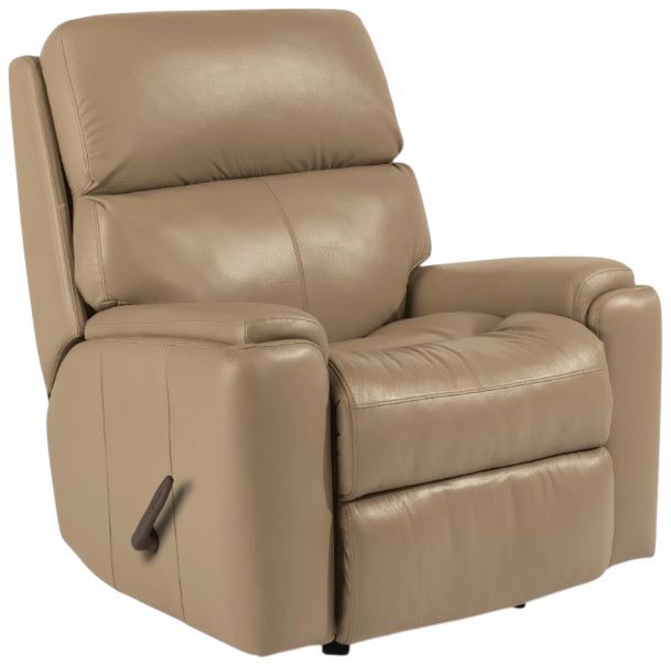Flexsteel® Rio Caffelatte Rocking Recliner-0