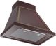 Ilve® Nostalgie II Noblesse 30" Burgundy Wall Mounted Range Hood with Burnished Trim-1