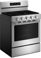 KitchenAid® 30'' PrintShield™ Stainless Finish Freestanding Gas Range with Convection Cooking Modes-3