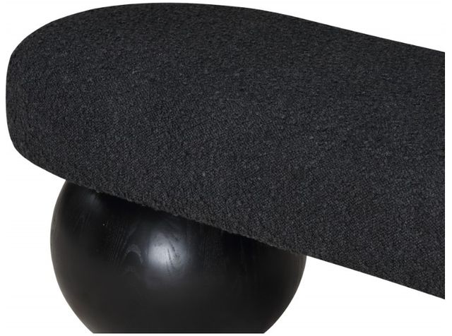 Meridian Furniture Bowie Black Bench-3