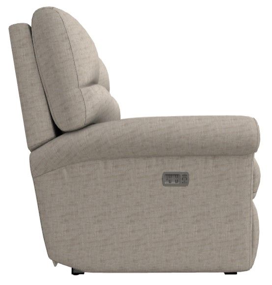 La-Z-Boy® Robin Taupe Power Reclining Loveseat with Console, Headrest, and Lumbar-2