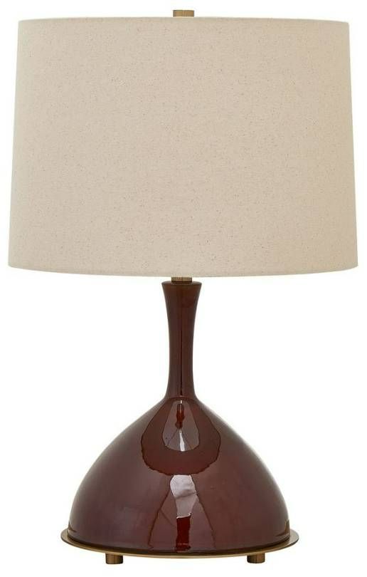 Uttermost® Colette Burgundy Table Lamp-3