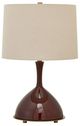 Uttermost® Colette Burgundy Table Lamp-3