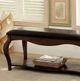 Furniture of America® Enderby Tobacco Oak Bench-1