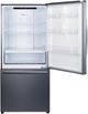 Summit® 31" 17.2 Cu. Ft. Stainless Steel Counter Depth Bottom Freezer Refrigerator-3