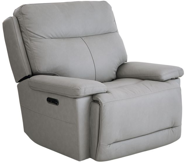 Bassett® Furniture Club Level Fletcher Gray Power Recliner-1
