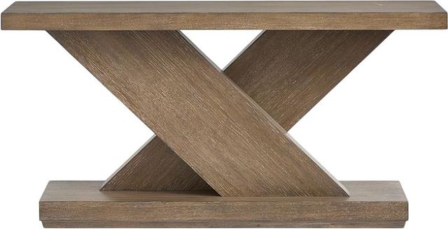 Magnussen Home® Lansbury Antique Wheat Rectangular Sofa Table-1