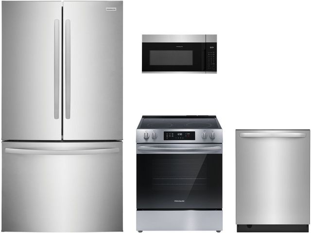 Frigidaire® 4 Piece Stainless Steel Kitchen Package-0