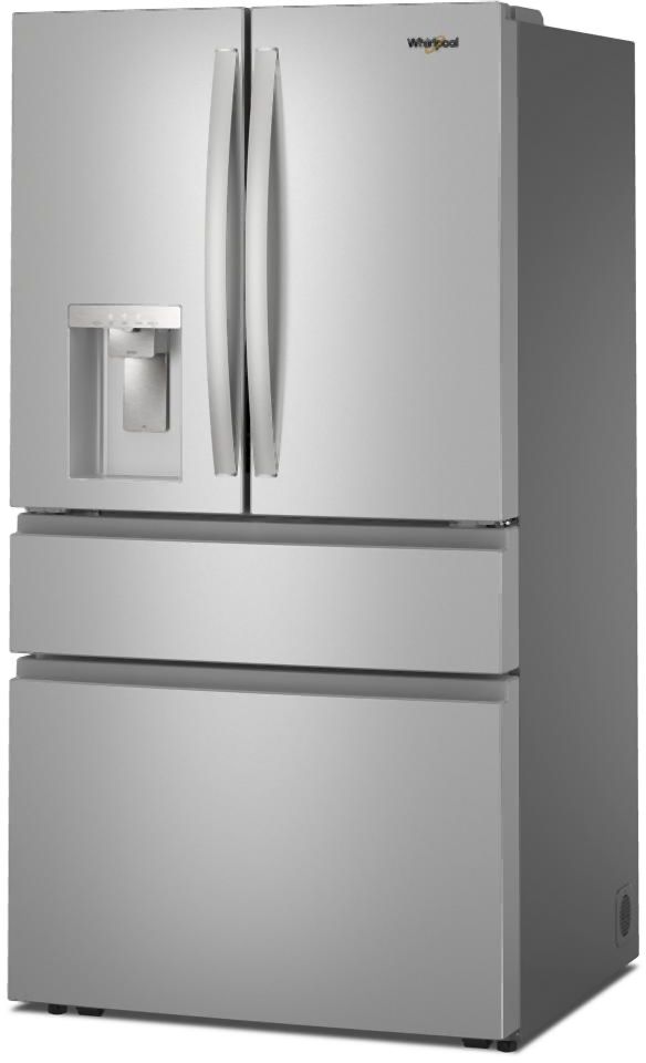 Whirlpool® 36" 28.9 Cu. Ft. Finger-Print Resistant Stainless Steel Finish French Door Refrigerator-2
