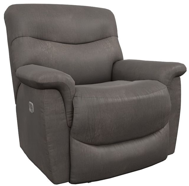 La-Z-Boy® James Steel Power Wall Recliner with Headrest and Lumbar-0