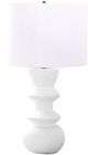 Monarch Specialties Inc. Cream Ceramic Table Lamp-0