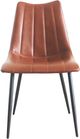 Moe's Home Collection Alibi 2-Piece Brown Dining Chair Set-1