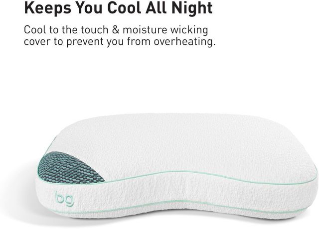 BEDGEAR® Medium Firm Cuddle Curve Pillow-3