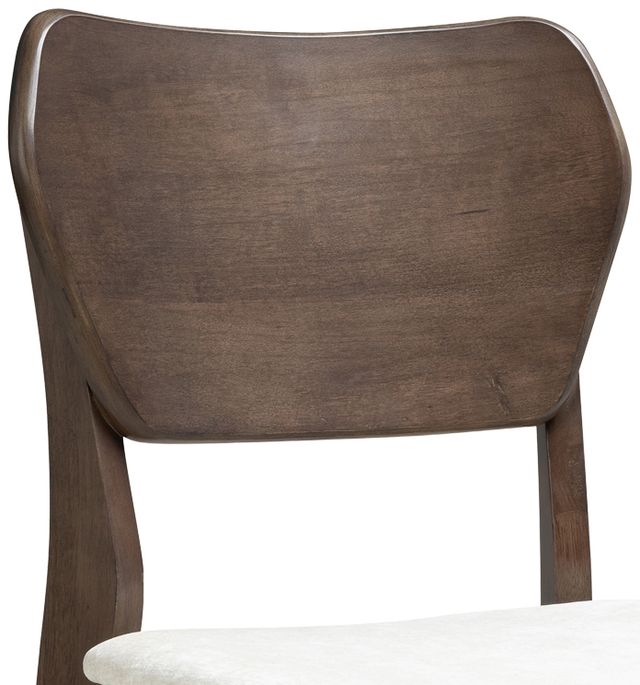 Intercon West End Ivory/Saddle Curved Panel Side Chair-1