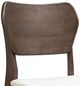 Intercon West End Ivory/Saddle Curved Panel Side Chair-1