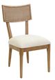 Martin Furniture Quincy Golden Brown/Off-White Side Chair-0