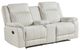 Homelegance® Dean Beige Double Manual Reclining Loveseat with Center Console-0