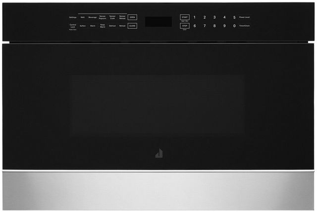 JennAir® NOIR™ 1.2 Cu. Ft. Floating Glass Black Under Counter Microwave