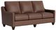 Bassett® Furniture Customizable Benchmade Premier Leather Slope Arm Sofa-0