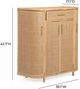 TOV Furniture Tarot Natural Rattan Bar Cabinet-2