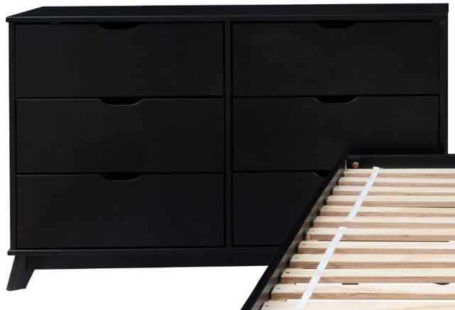 Powell® Portix 3-Piece Black Youth Twin Simple Bedroom Set-2