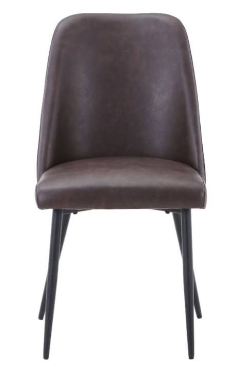 Jofran Inc. Urban Archive Maddox Dark Brown Upholstered Counter Stool-2