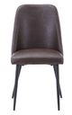 Jofran Inc. Urban Archive Maddox Dark Brown Upholstered Counter Stool-2