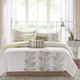 Olliix by Madison Park 6 Piece Yellow Full/Queen Caelie Reversible Coverlet Set-1