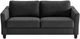 Luonto® Furniture Monika Loule/Walnut Queen Sleeper Loveseat-3