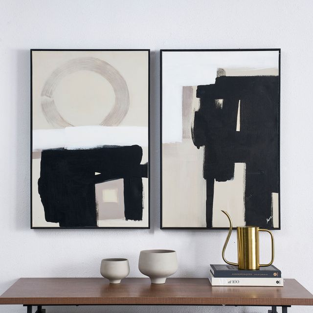 Renwil® Telesto Set of 2 Multi-Colored Paintings-1