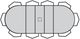 Bermex® Customizable TBRRE-0303 Expression Dining Table-2