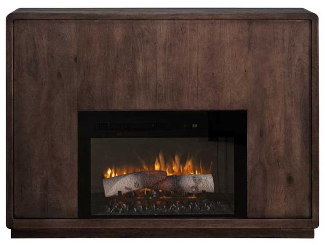 International Furniture Direct Dark Mezquite Stained Dark Console-2