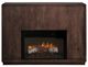 International Furniture Direct Dark Mezquite Stained Dark Console-2
