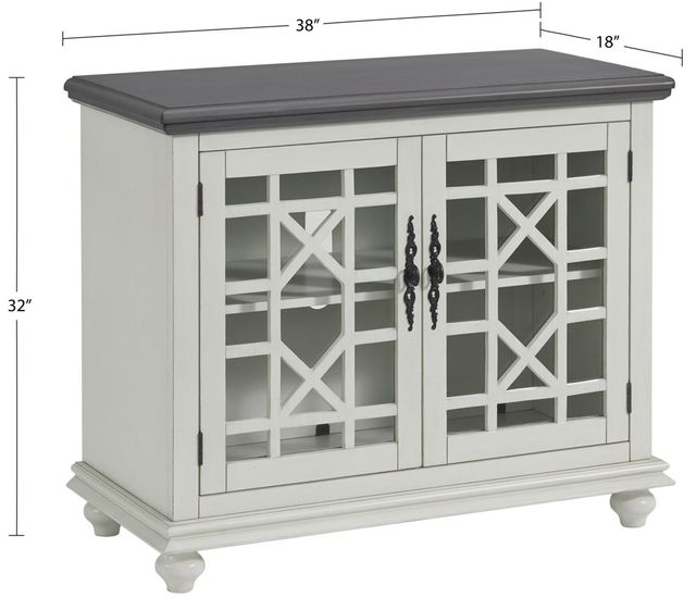 Martin Svensson Small Spaces Gray/White Entertainment Console-2
