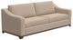 International Furniture Direct Natural Parota Light Brown 95" Sofa-0