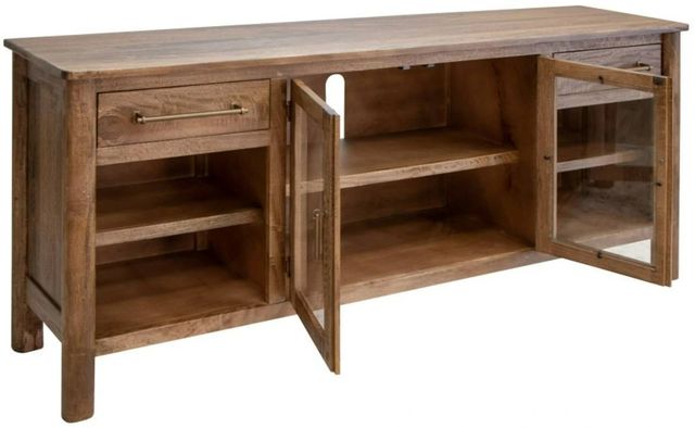International Furniture Direct Olimpia Brown TV Stand-3