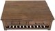 International Furniture Direct Walnut Reddish Brown 50" Cocktail Table-4