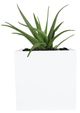 CabanaCoast® Customizable York Aluminum 24" Large Outdoor Square Planter-1
