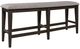 Liberty Furniture Double Bridge Dark Chestnut/Gray Counter Bench-0