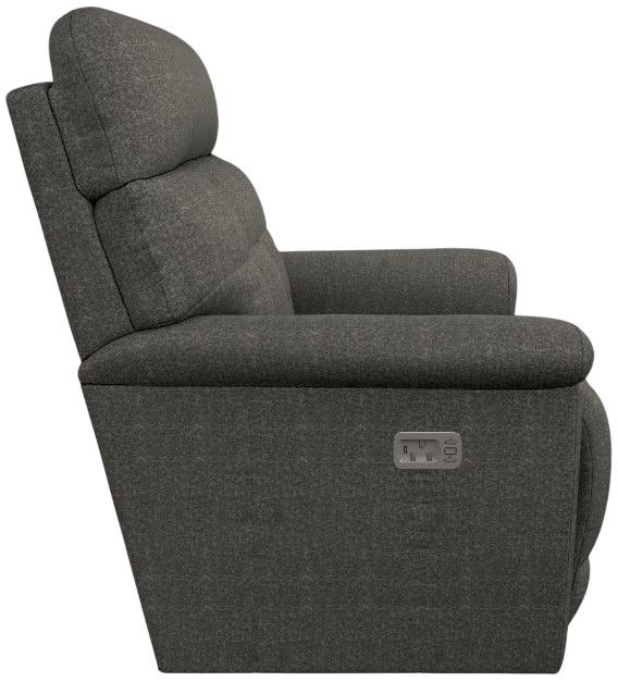 La-Z-Boy® Fulton Charcoal Power Rocking Recliner with Headrest-2
