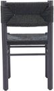 Zuo® Modern Iska 2-Piece Black Aluminum Outdoor Dining Side Chair Set-4