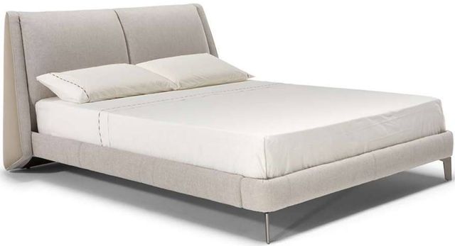 Natuzzi Editions Customizable Cuzco Queen Upholstered Platform Bed-0