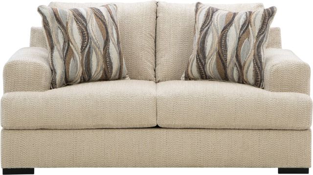 Signature Design by Ashley® Crespino Oatmeal Loveseat-2
